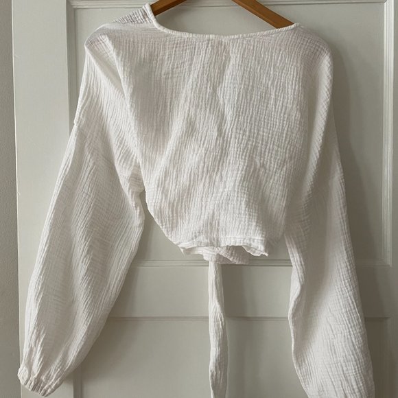 Bohème Goods Collection 01 Wrap Blouse (Size 2) - Picture 4 of 6